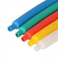 Термоусадочная трубка 5,0/2,5 мм 1м пять цветов REXANT