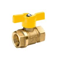 Кран газовый шаровый 3/4" г/г баб   11 Б27п ДУ20  БОЛОГОЕ  -  2/15