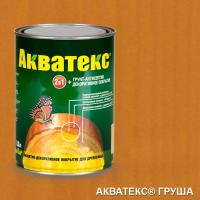Покрытие защитно-декоративное для древесины (Груша) 0,8л "Акватекс"