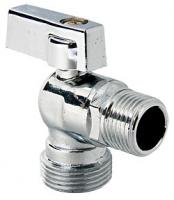 Кран угловой 1/2-1/2  ш/ш VALTEC VT392.  -  12/5