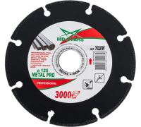 Диск алмаз. 125*1,6*3*22,2 METAL PRO MD-STARS