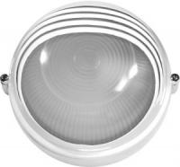 Светильник  1304S бел в/защ."реснички" 230V/60W