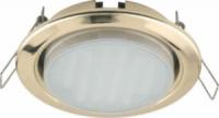 Светильник GX53 Н4 220V золото 38*106 Ecola/Maxlight 