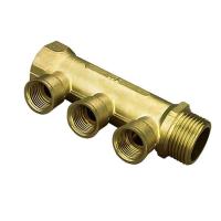Коллектор 1*1/2 г 3 выхода 25/4 Vertum