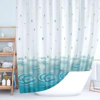 Штора д/ ванн BS-5020 Blue 180x200 см JACKLINE