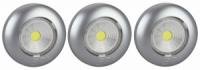 Фонарь  SB-504 Аврора серебристый  4хLED, 3хААА ЭРА 