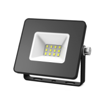 Прожектор светодиодный  ДО-10W 6500K IP65 черный Gauss