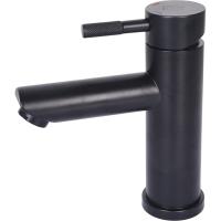 Смеситель д/умыв. ARGO SOLID 35-04 Black нерж. 1-рыч картридж d-35