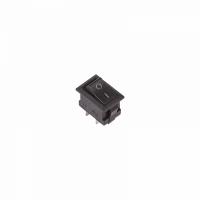 Выключатель клавишный 250V 3A (2c) ON-OFF черный Micro RWB-101 REXANT