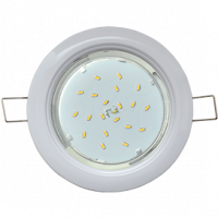 Светильник  GX53 DG5315 FW 53FFECD  (белый)  Ecola