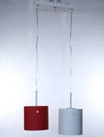 Люстра 5042/2 WHITE+RED (1) 