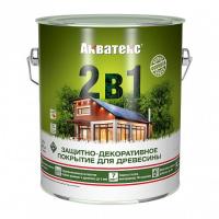 Защитное текстурное покрытие древесины (Груша) 2,7л "Акватекс"