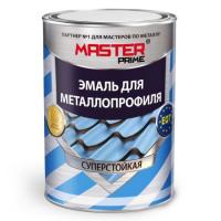 Грунт-эмаль д/мет. профиля RAL 3005 Красное вино 0,9кг Master Prime