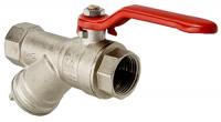 Кран с фильтром  шаровый 1/2 г/г руч  Valtec- 48/11