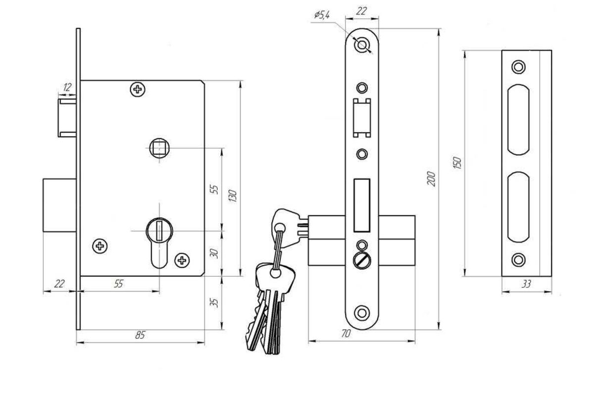 Дверной замок schloss 2041 схема сборки