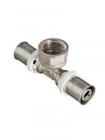 Тройник пресс 16*1/2*16 ц/г/ц Valtec- 3/23