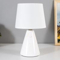 Лампа настол. Брианна 40w Е14 18*18*28,5 Белый Risalux