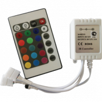 Контроллер Ecola RGB IR 144W 12V 12A с инфракрасным пультом управления Ecola