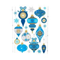 Наклейка "Зимняя сказка"41*29см 008015