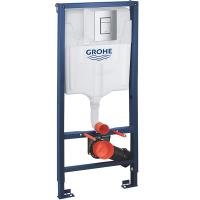 Инсталляция GROHE Rapid SL 3 d 1 кнопка Skate Cosmopoliten  