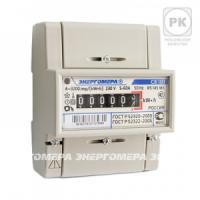 Счетчик СЕ 101 R5 145 M6 230B 5-60A M кл.т.1,0 Din-рейка Энергомера