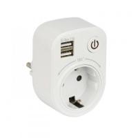 Блок розеточный с USB SB-01 PROxima  EKF