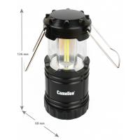 Фонарь кемп. Camelion LED5632, черный, 3*R03, пласт.кор.