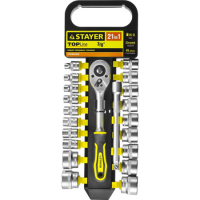 Набор торцевых головок 21пр. Stayer RSS