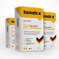 Штукатурно-клеевая смесь для фасадов Bundex Теплоклей 25кг