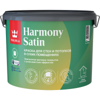 Краска интерьерная HARMONY Satin A 0,9 л ТИККУРИЛА