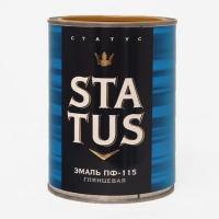 Эмаль ПФ-115 голубая 0,8кг Status