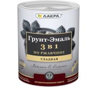 Грунт-эмаль 3в1 голубой глянц. 0,8кг Лакра