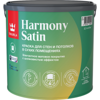 Краска интерьерная HARMONY Satin A 2,7 л ТИККУРИЛА