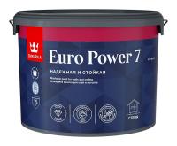 Краска интерьерная стойкая к мытью EURO POWER 7 C 9 л Б/Ц ТИККУРИЛА