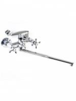 Смеситель д/ванны СТК-325 "Classic" КРЕСТ 1/2м/к, перекл.шар.