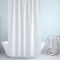 Штора д/ ванн BS-0010 White 180x200 см JACKLINE