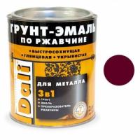 Грунт-эмаль по ржавчине 0,75 л Винно-красный RAL 3005 Рогнеда Dali