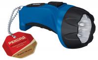 Фонарь аккумуляторный "Рекорд"  РМ-0104 Blue