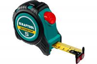 Рулетка 5м / 25мм с автостопом KRAFTOOL AutoStop