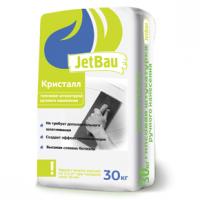 Штукатурка гипсовая  КРИСТАЛЛ JETBAU (ручное нанесение, белая 30кг)