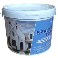 Краска фасадная, белоснежная 14 кг Альтернатива