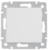 Выключатель 1-кл. проходной  WL-SW-1G-2W (белый) Werkel