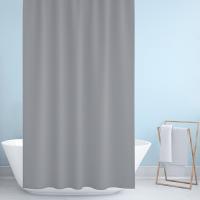 Штора д/ ванн BS-0010 Grey 180x200 см JACKLINE
