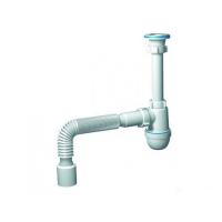 Сифон 1 1/4"*40 с гибкой  трубой 40х50 (С1010) Анипласт