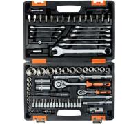 Набор инструментов АВТО, 1/2", 1/4", CrV, 82предм. кейс Вихрь
