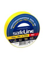 Изолента 15*10 желтый 10/250 Safeline