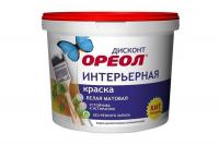 Краска В/Д  интерьерная мат. 6,5кг "Дисконт" ОРЕОЛ