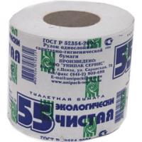 Туалетная бумага Унипак 55м втулка