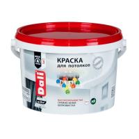 Краска акриловая для потолка 2,5 л Белоснеж. DALI