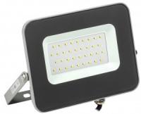 Прожектор СДО 30W 6500K серый IP65 07-30 LDPO701-30-K03  IEK